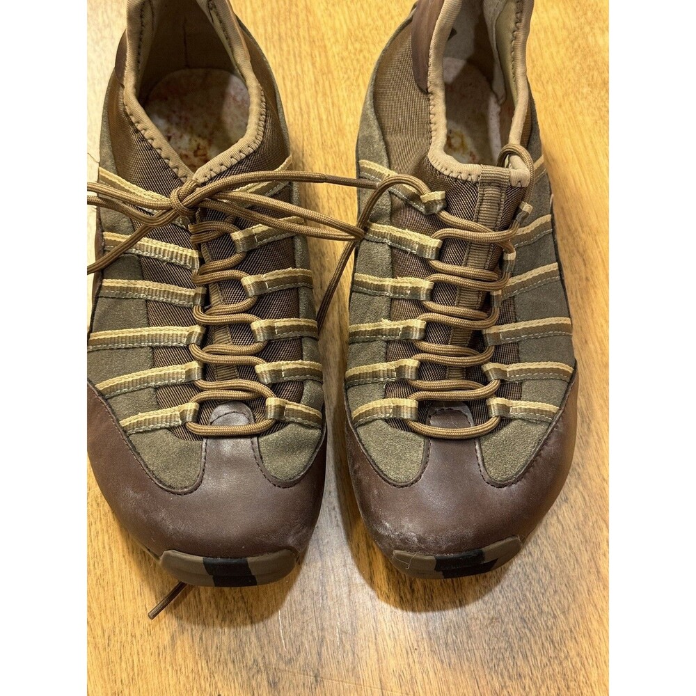 Tsubo Women's Z3-35 Leather Textile Lace Up Athletic Sneakers Size 7 Shoes